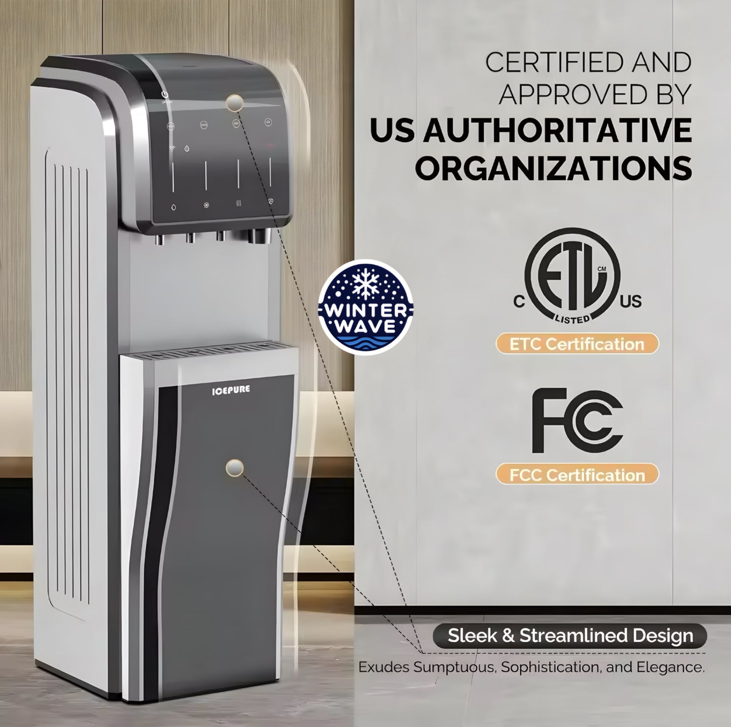 Water Dispenser & Ice Maker Crasher