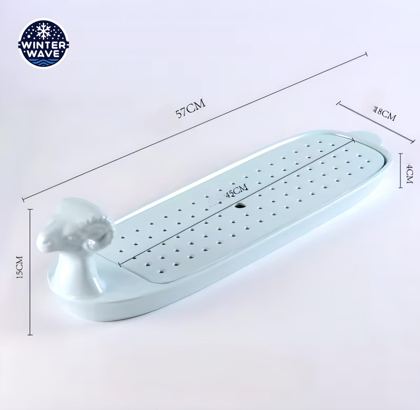 Lamb Dry Ice Plate