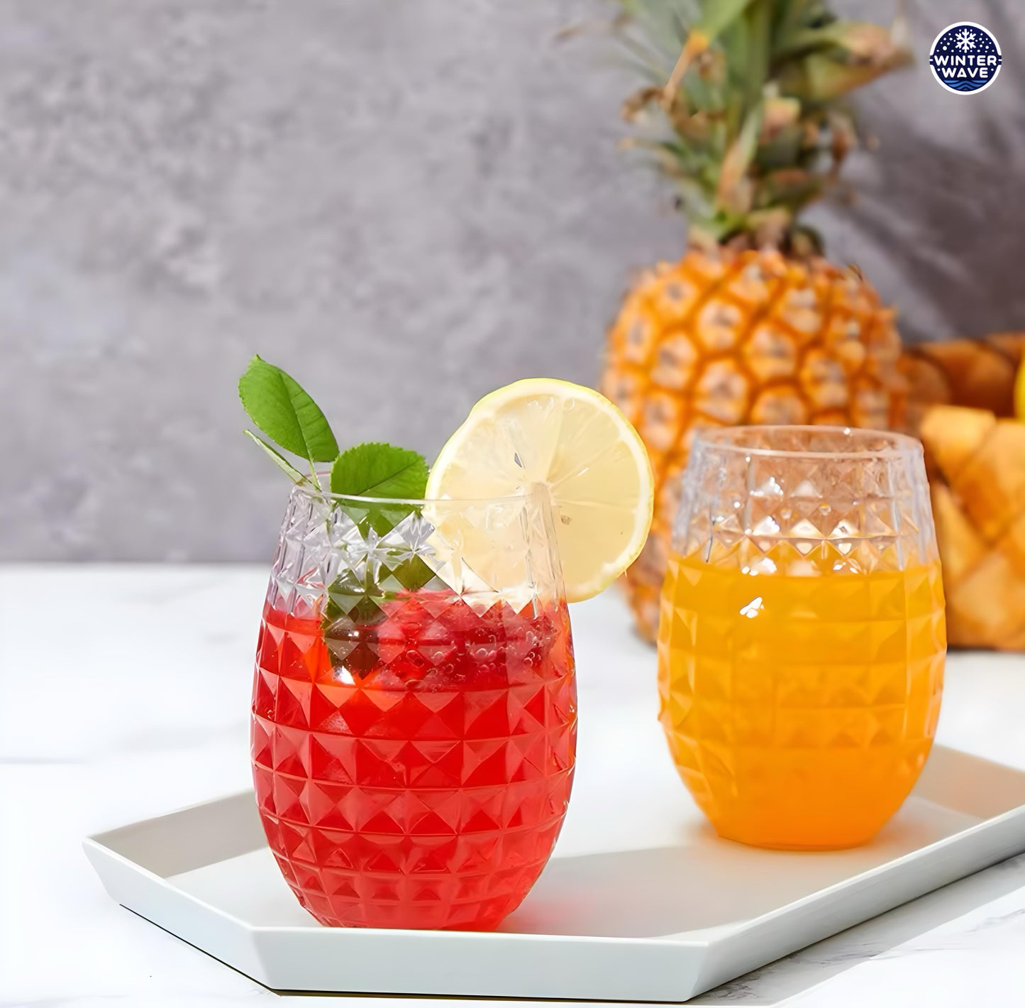 Plastic Juice Cups 12 PCS