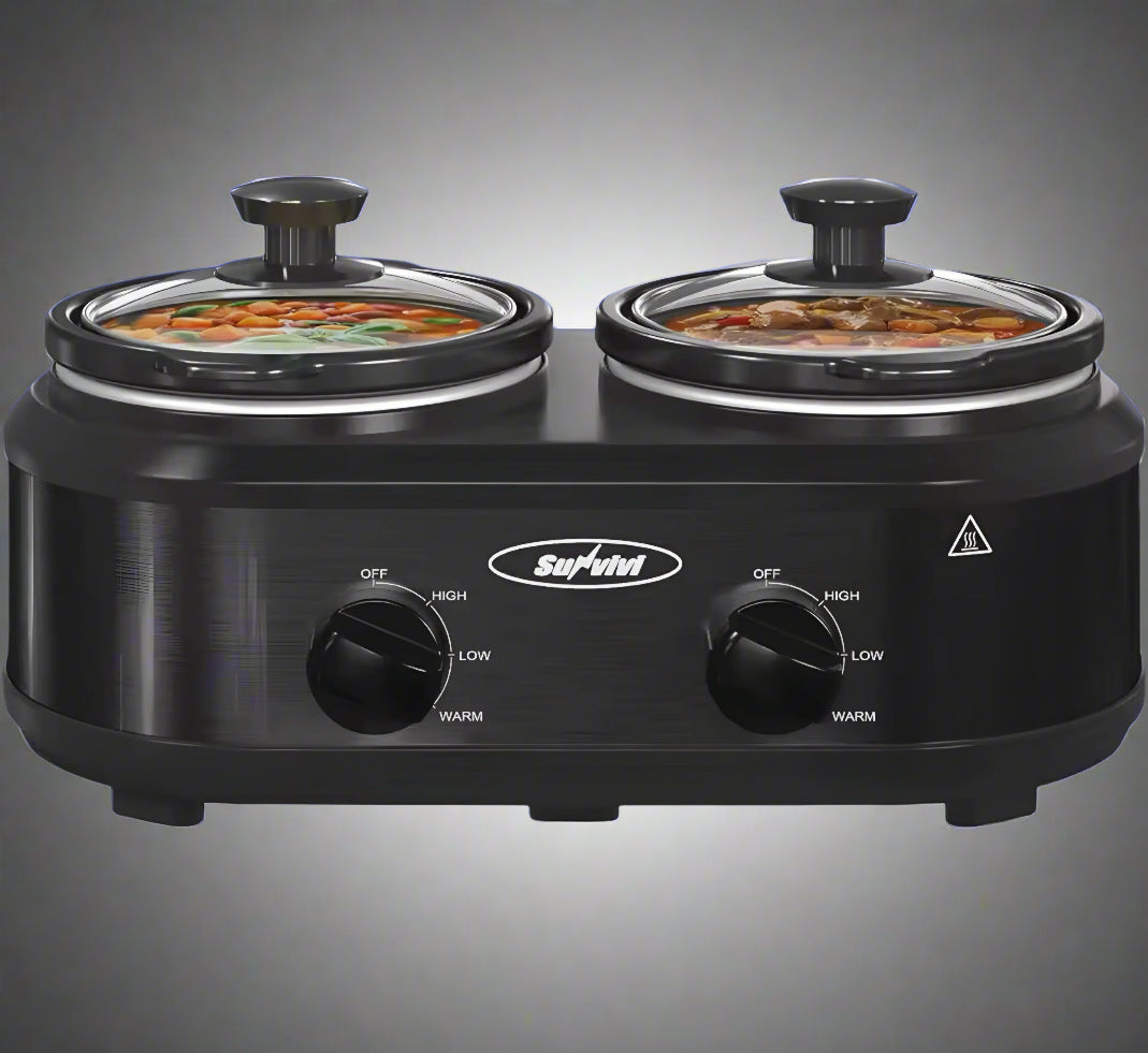 2 Pot Slow Cooker