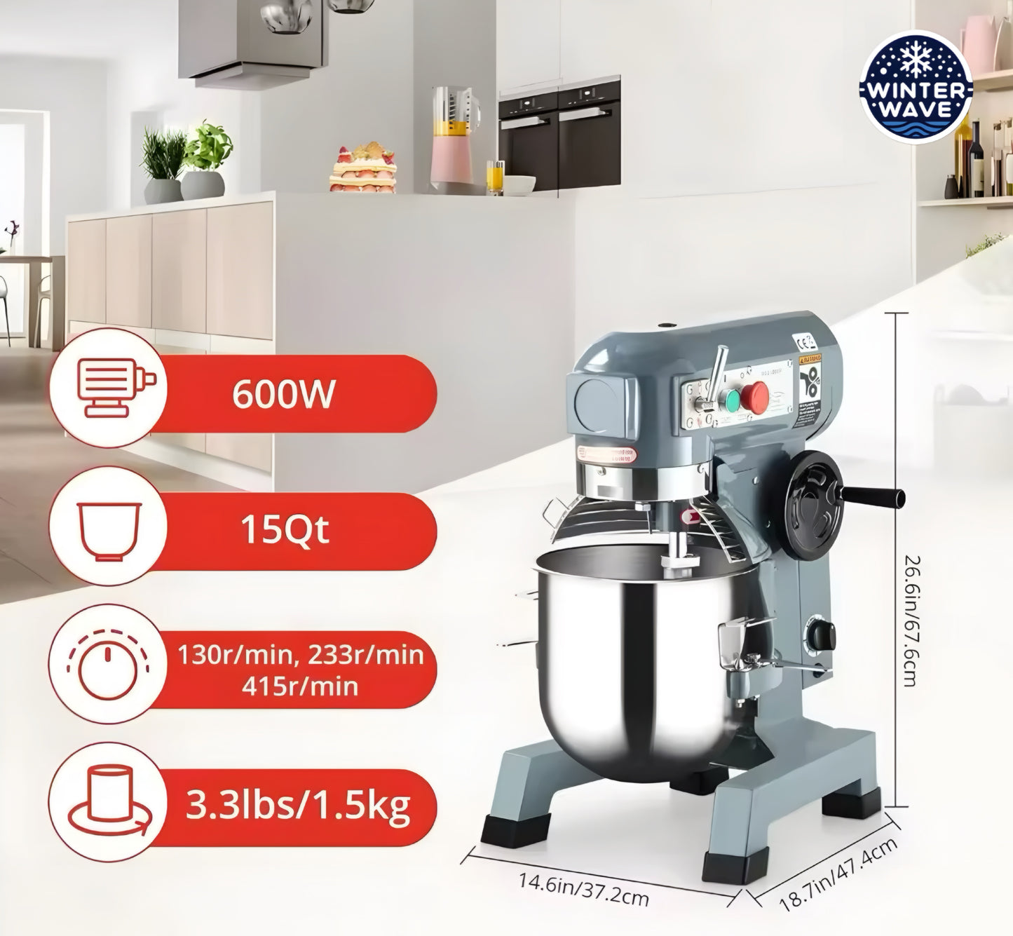 Commercial Stand Mixer