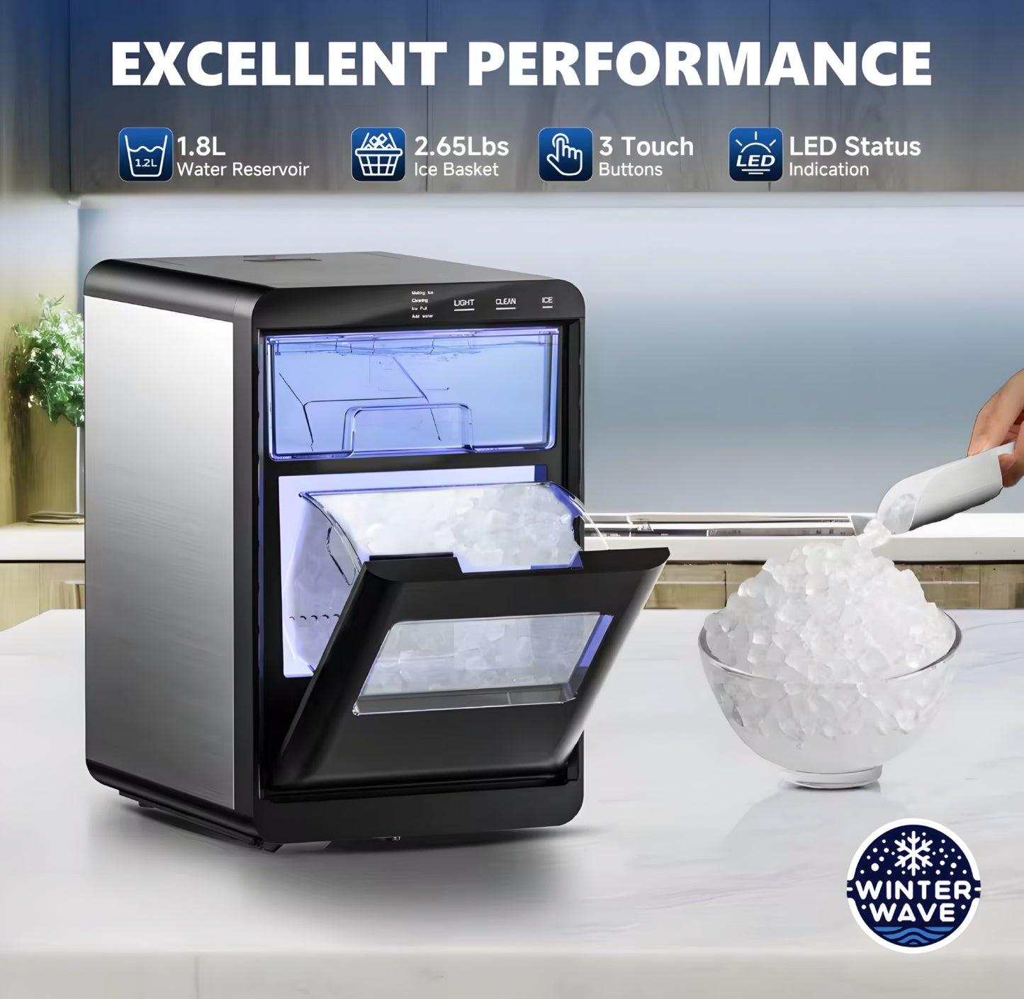 Chewable Nugget Ice Maker