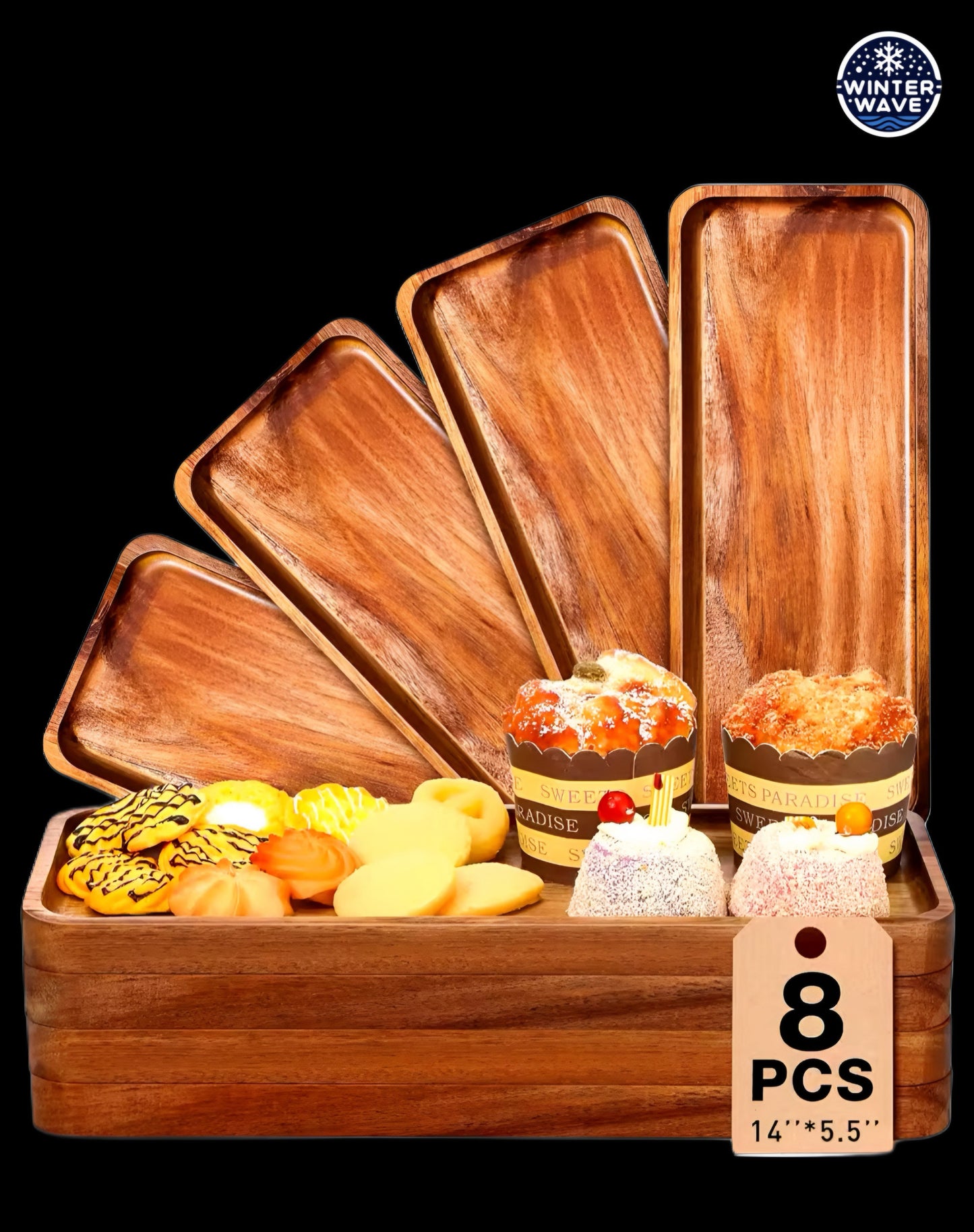 Serving Boards 8 PCS