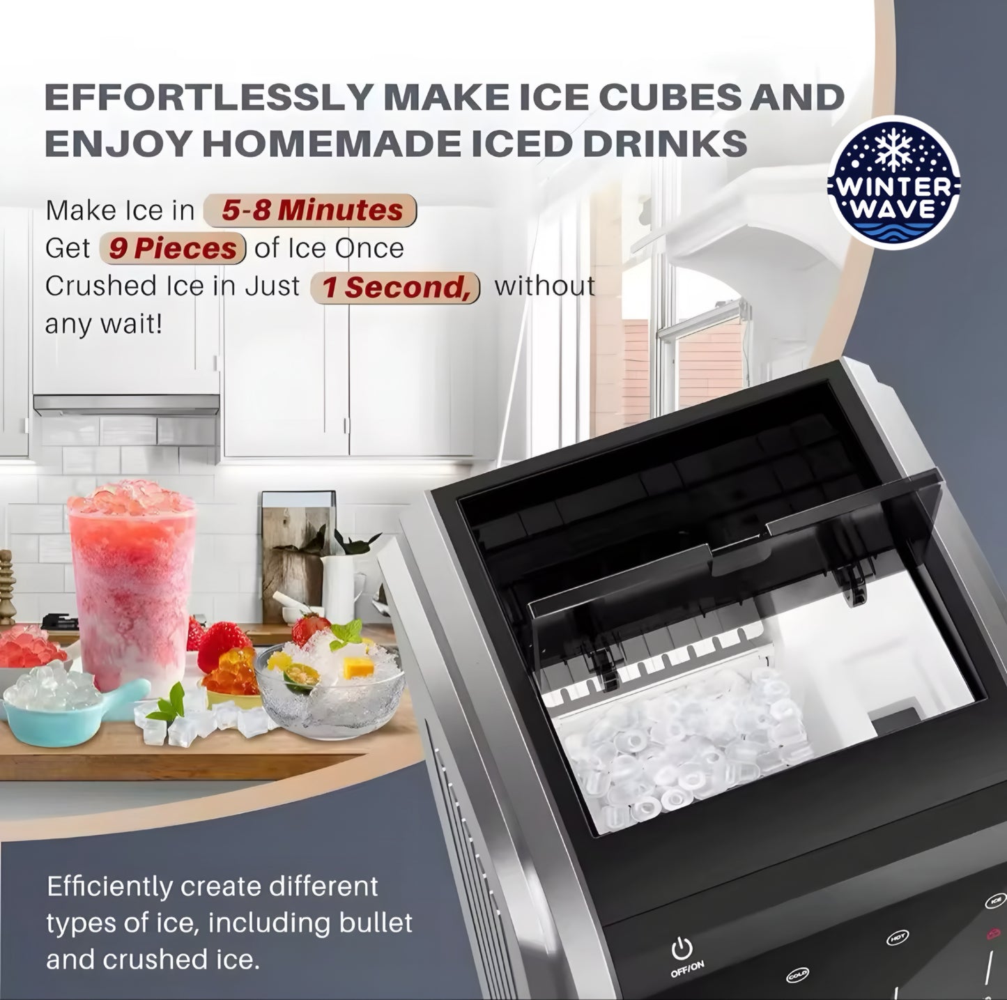 Water Dispenser & Ice Maker Crasher
