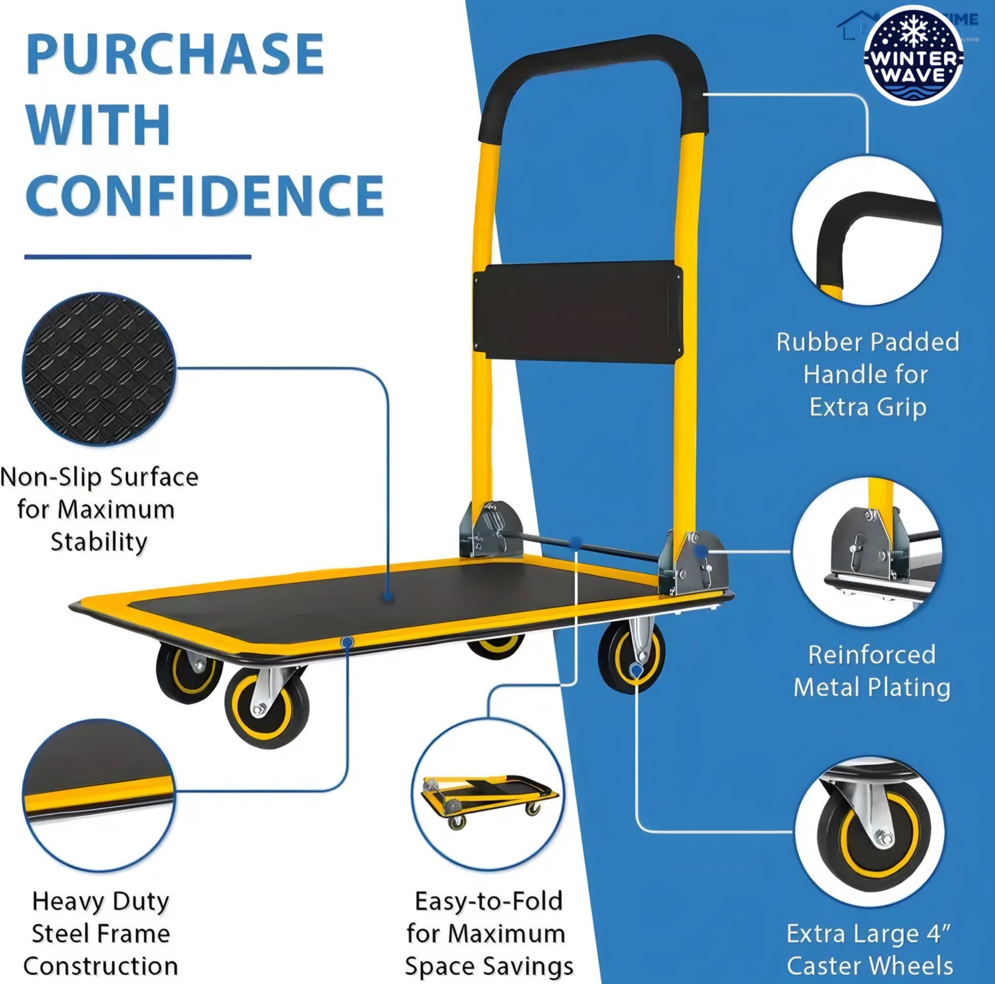 Foldable Heavy Duty Cart