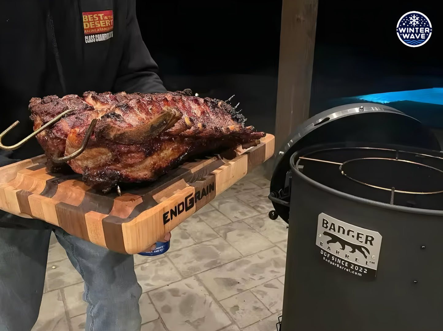 Drum Style Smoker
