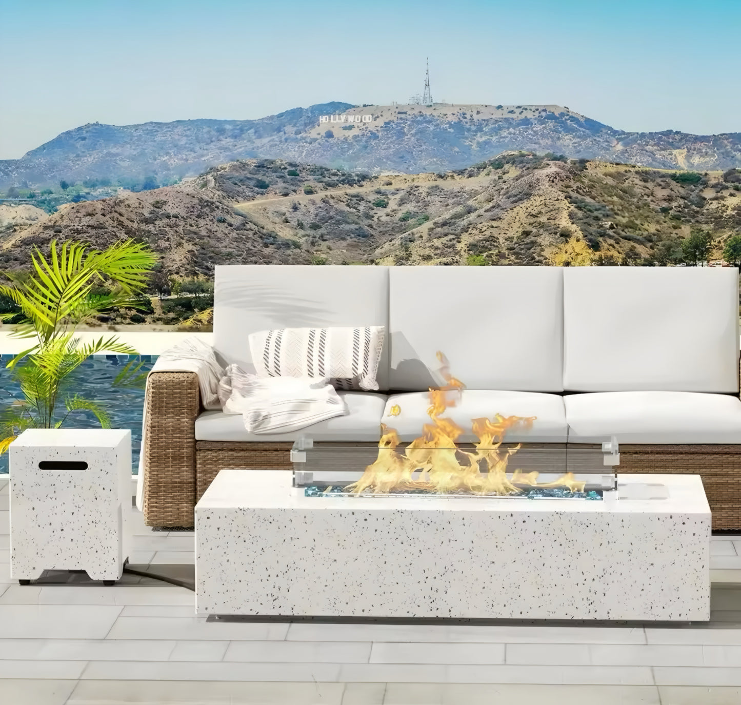 Propane Fire Pit Table