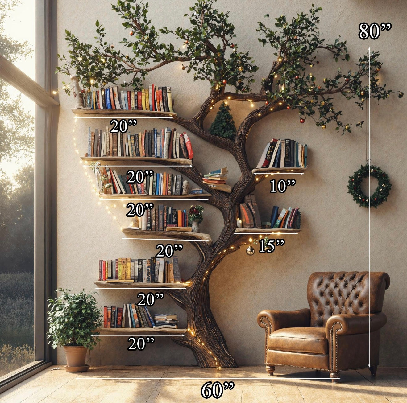 Tree Bookshelves