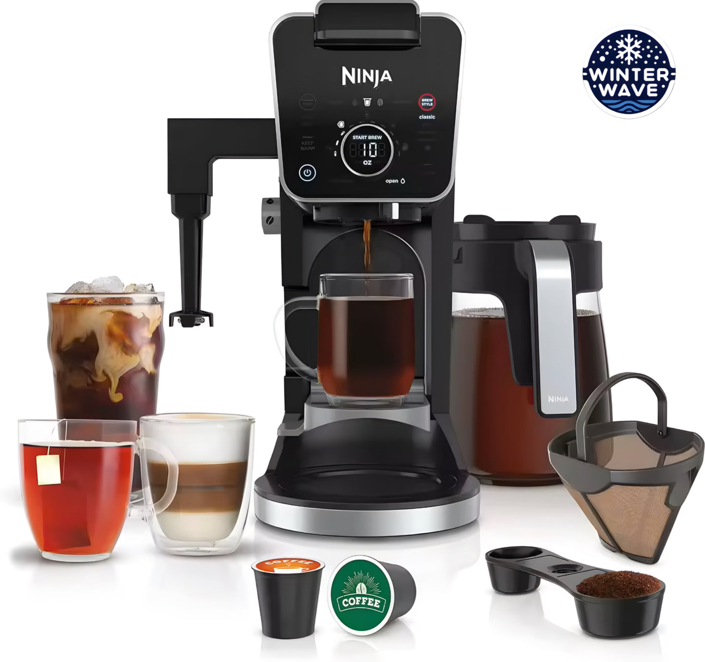 Hot and Cold Coffee Machine