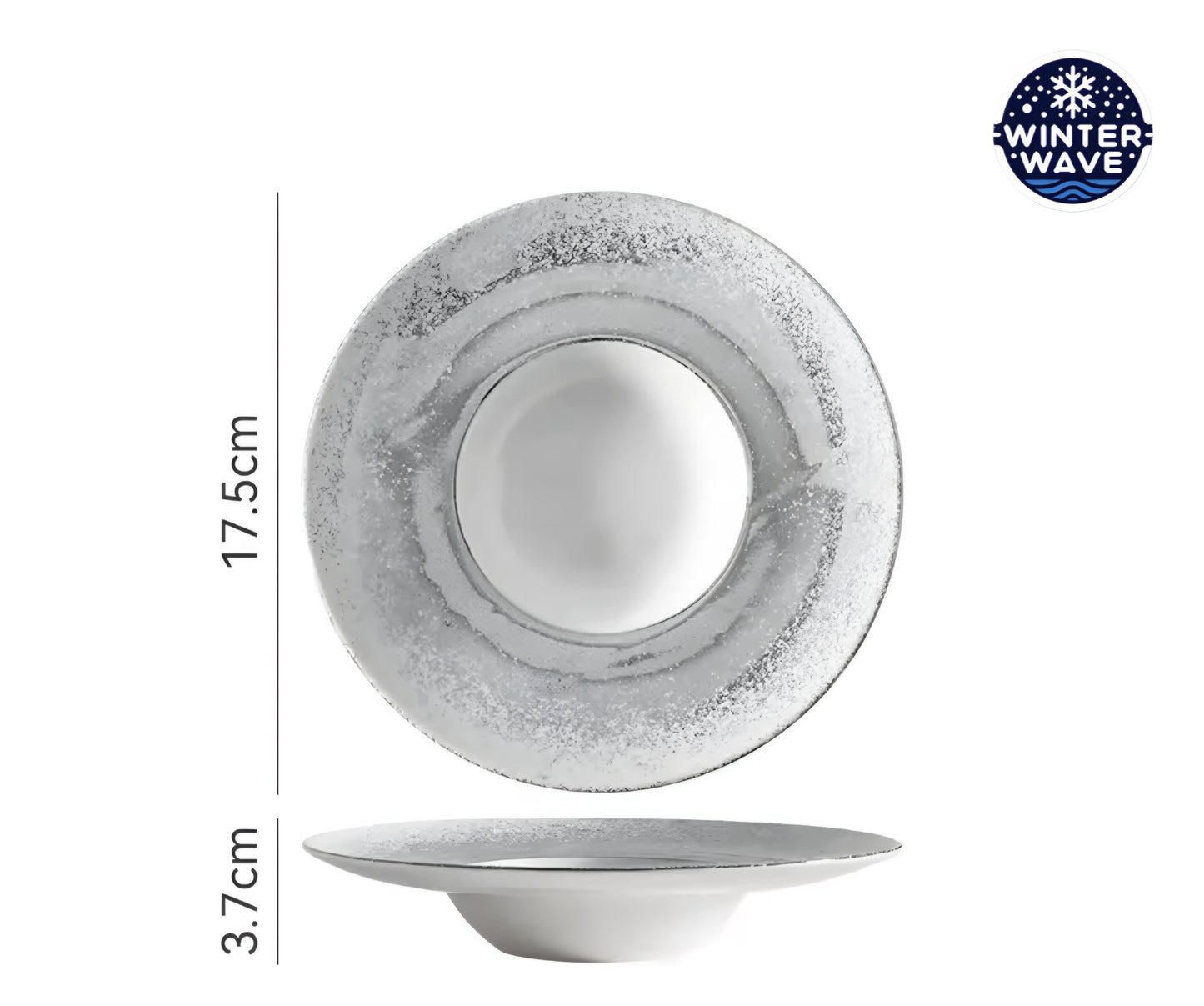 Luxury Ceramic Plates 4 PCS