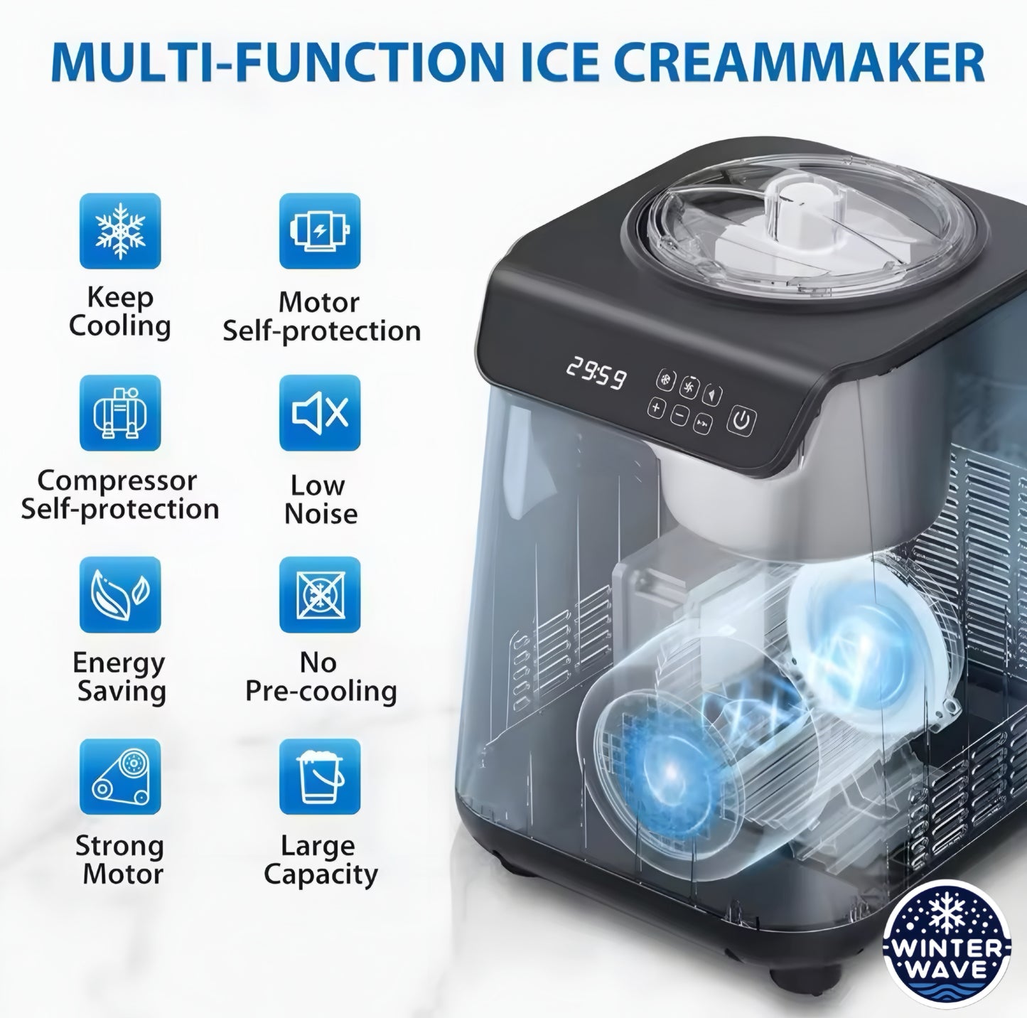 Fully Auto Ice Cream Maker