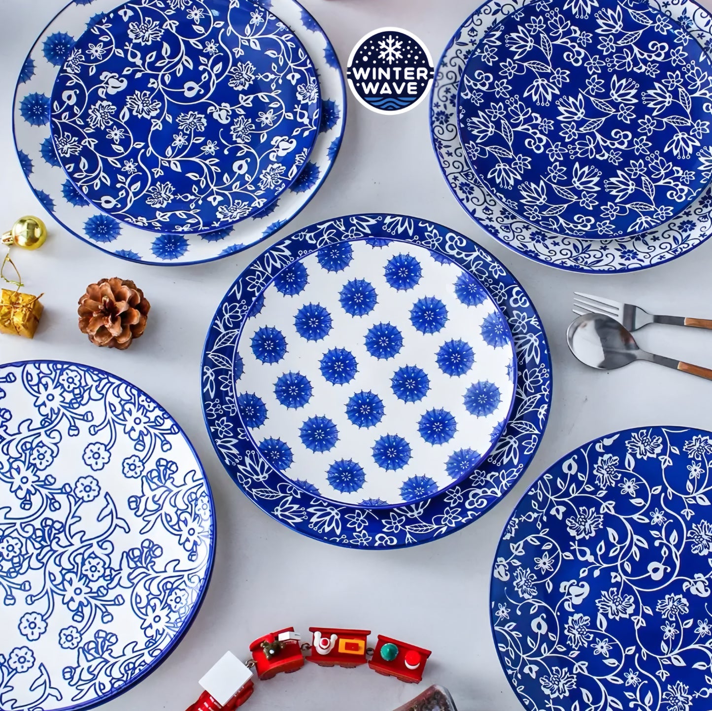 Ceramic Dinner Plate 6 PCS