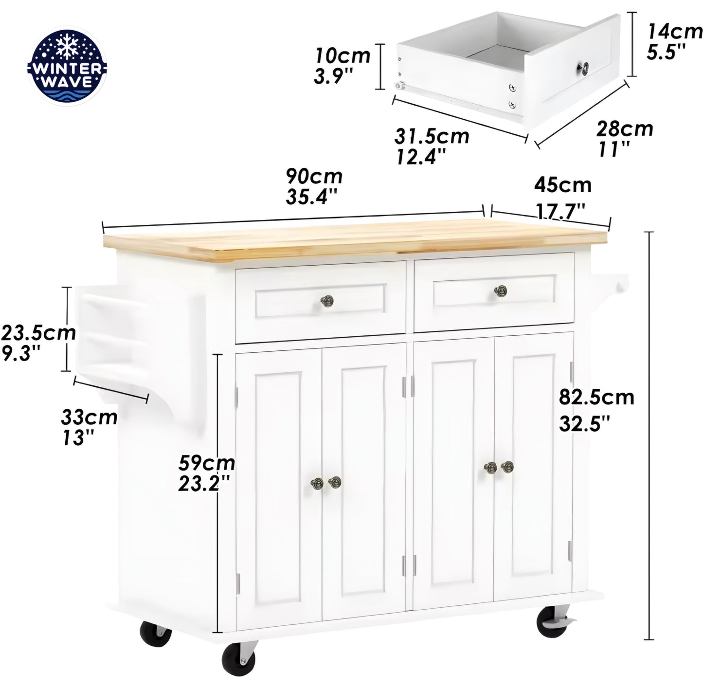 Serving Cart