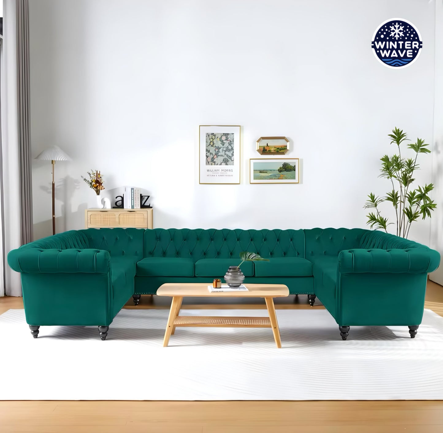 U Shaped Chesterfield