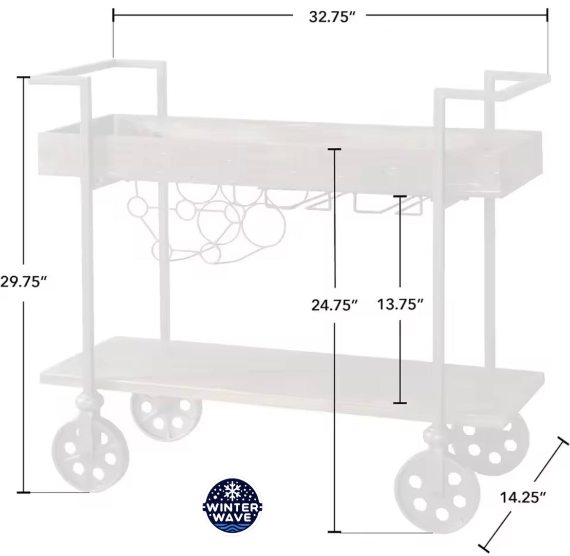 Serving Cart