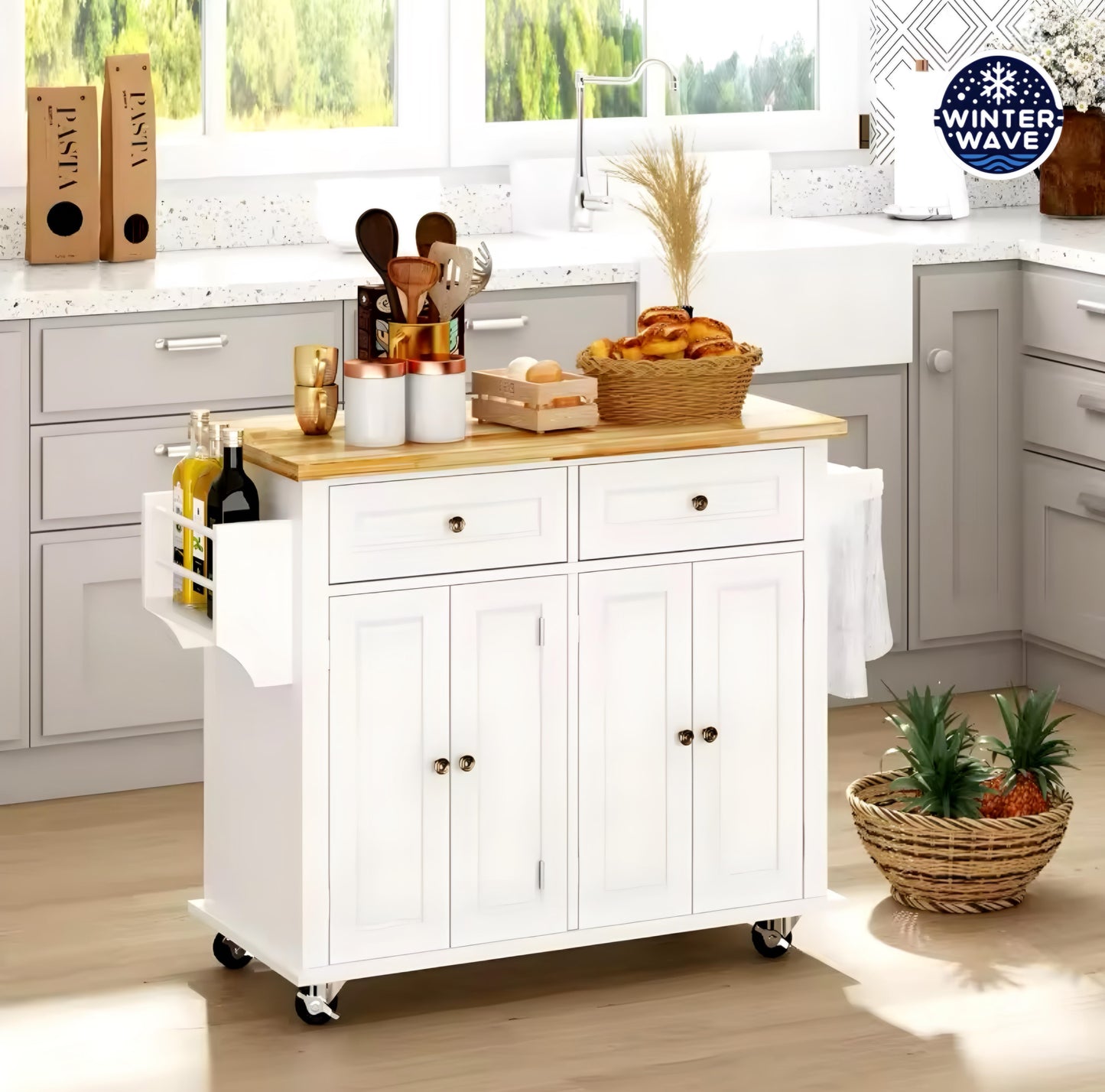 Serving Cart