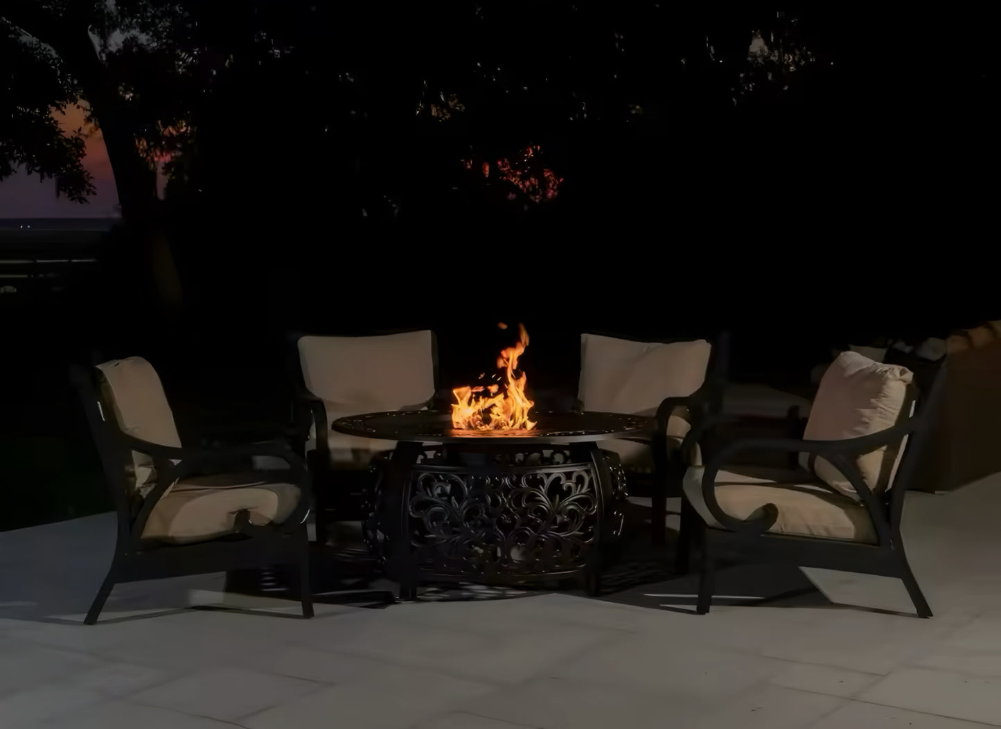 Handmade Gas Fire Pit