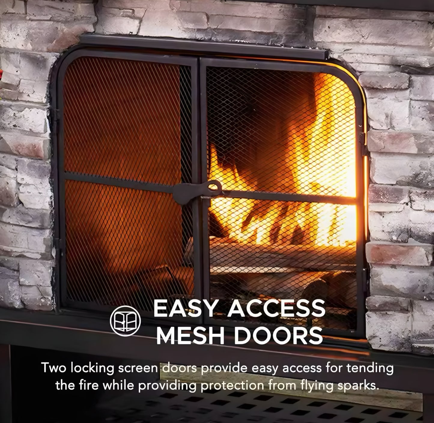 Patio Steel Chimney FirePlace