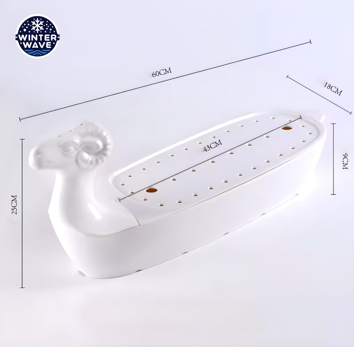 Lamb Dry Ice Plate