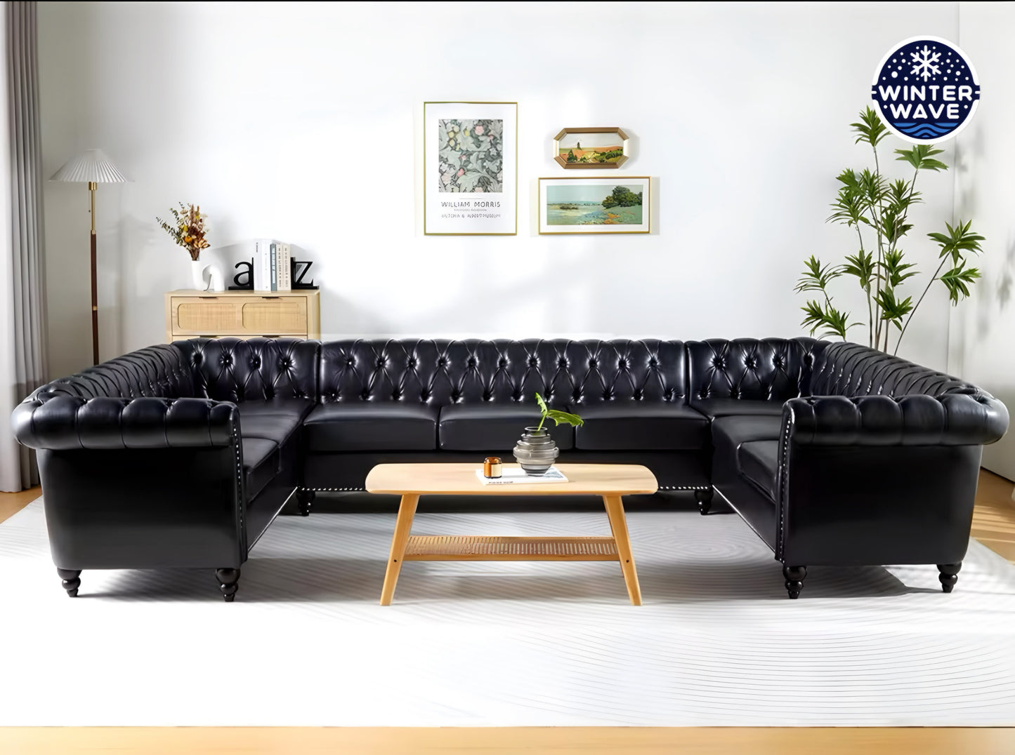 U Shaped Chesterfield