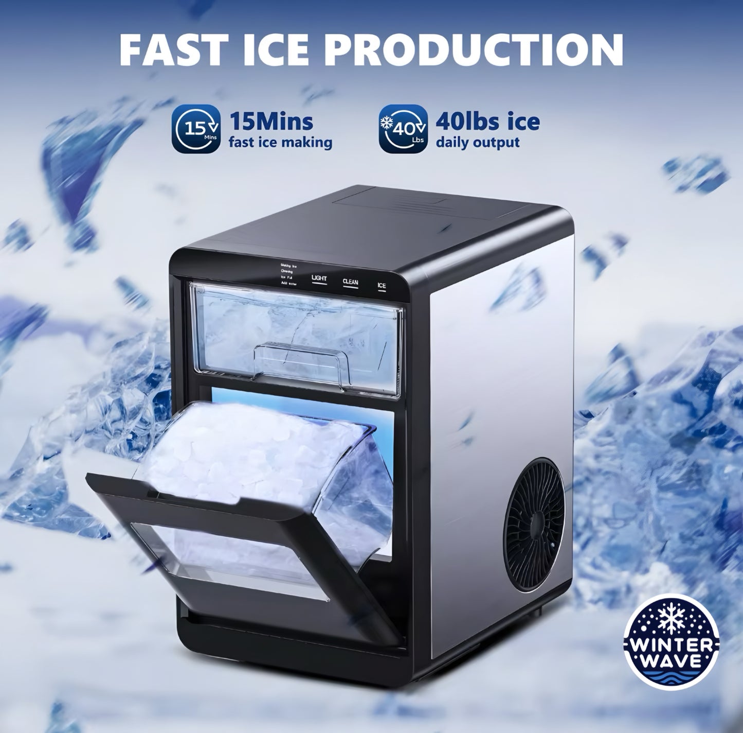Chewable Nugget Ice Maker