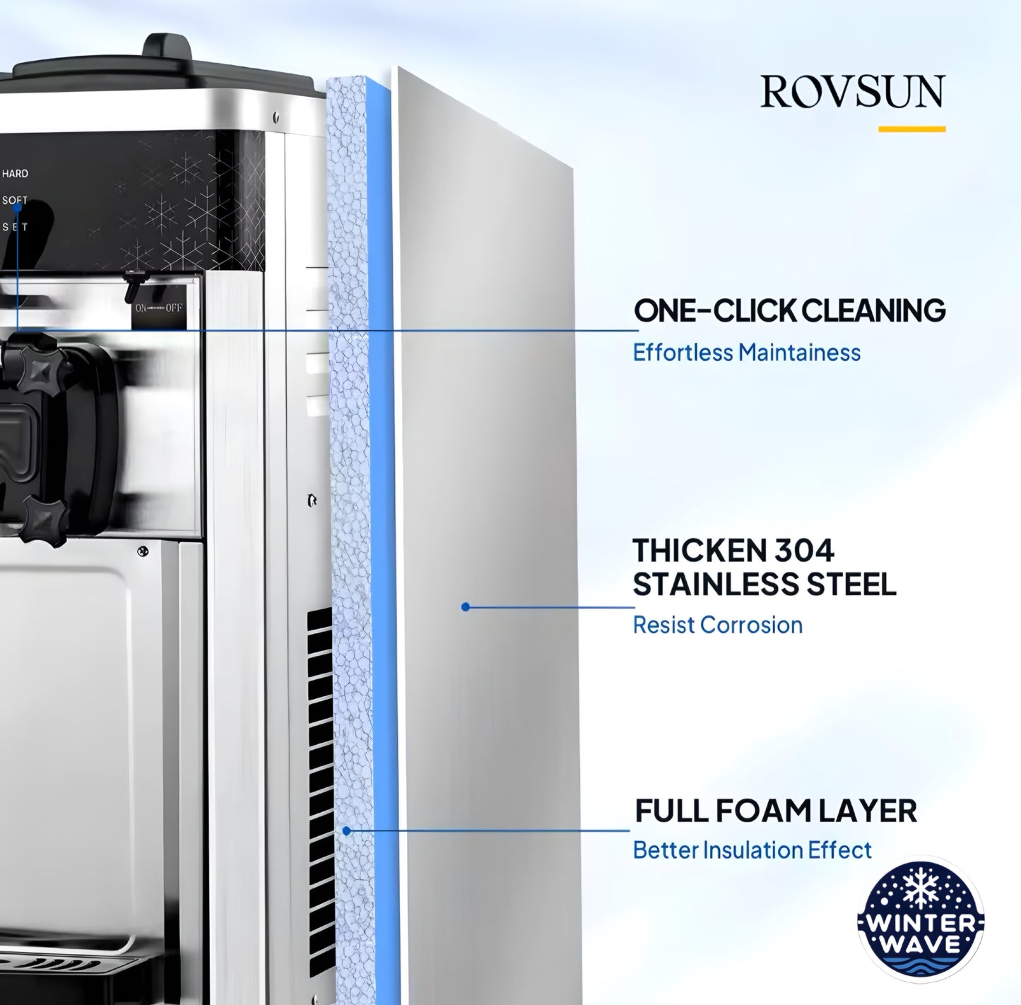 Commercial Ice Cream Maker Machine