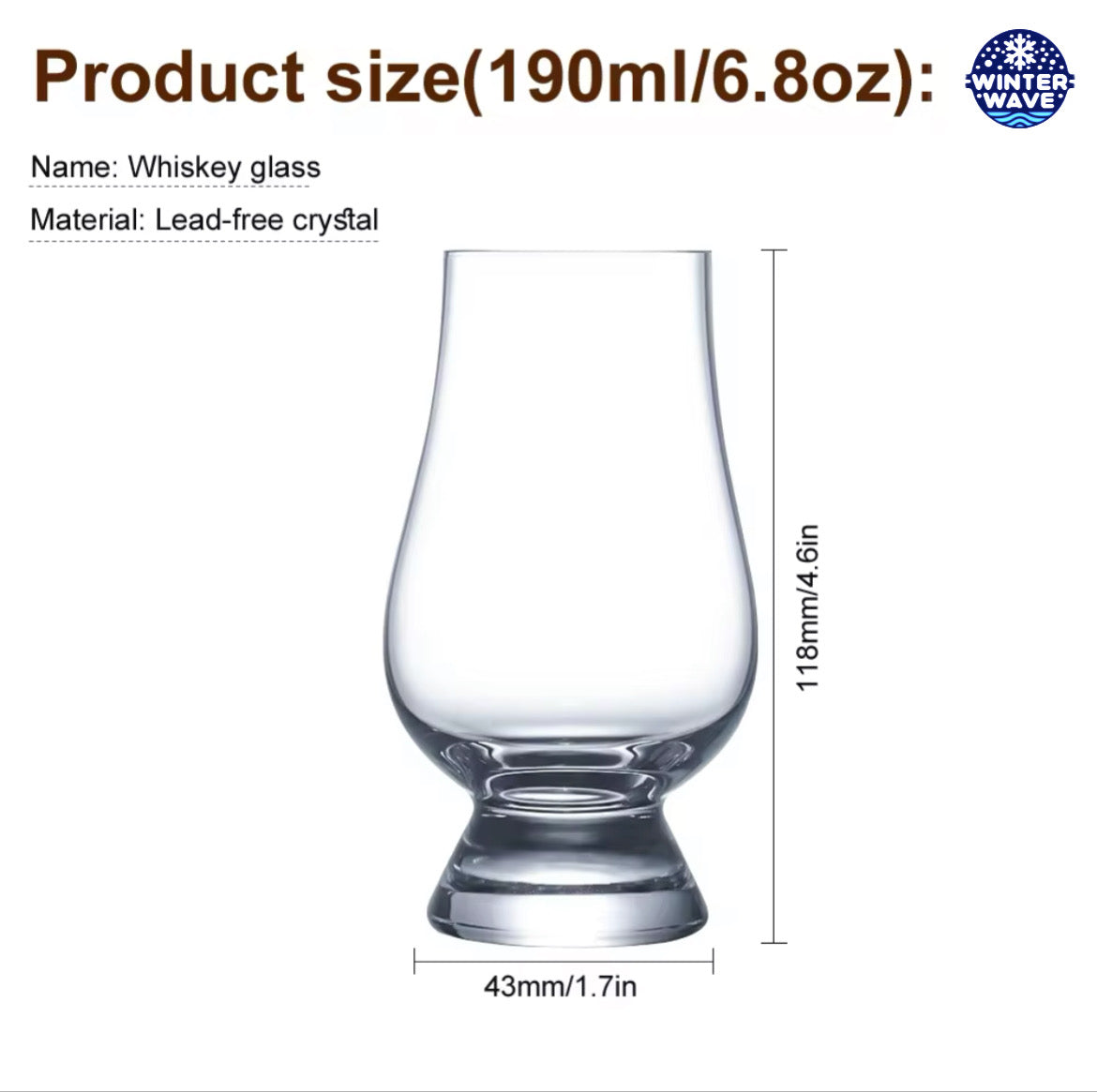 Whiskey Glasses 6 PCS
