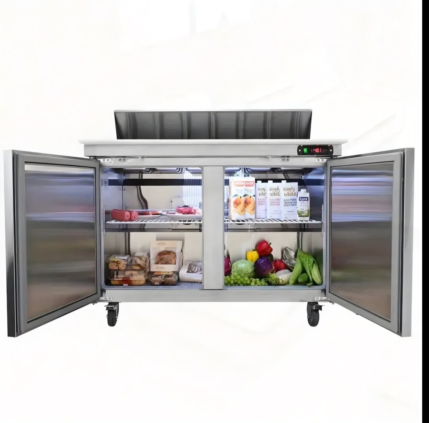 Commercial Fridge Table Food Prep Station