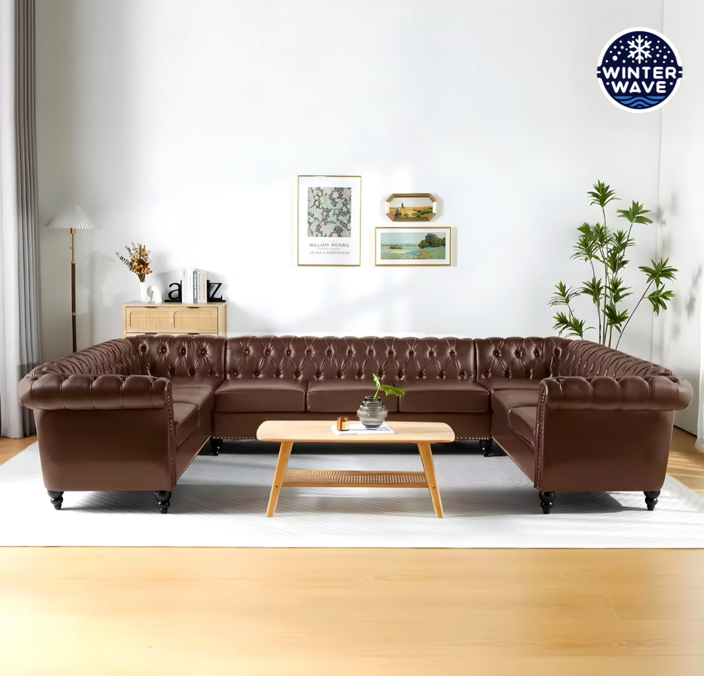 U Shaped Chesterfield