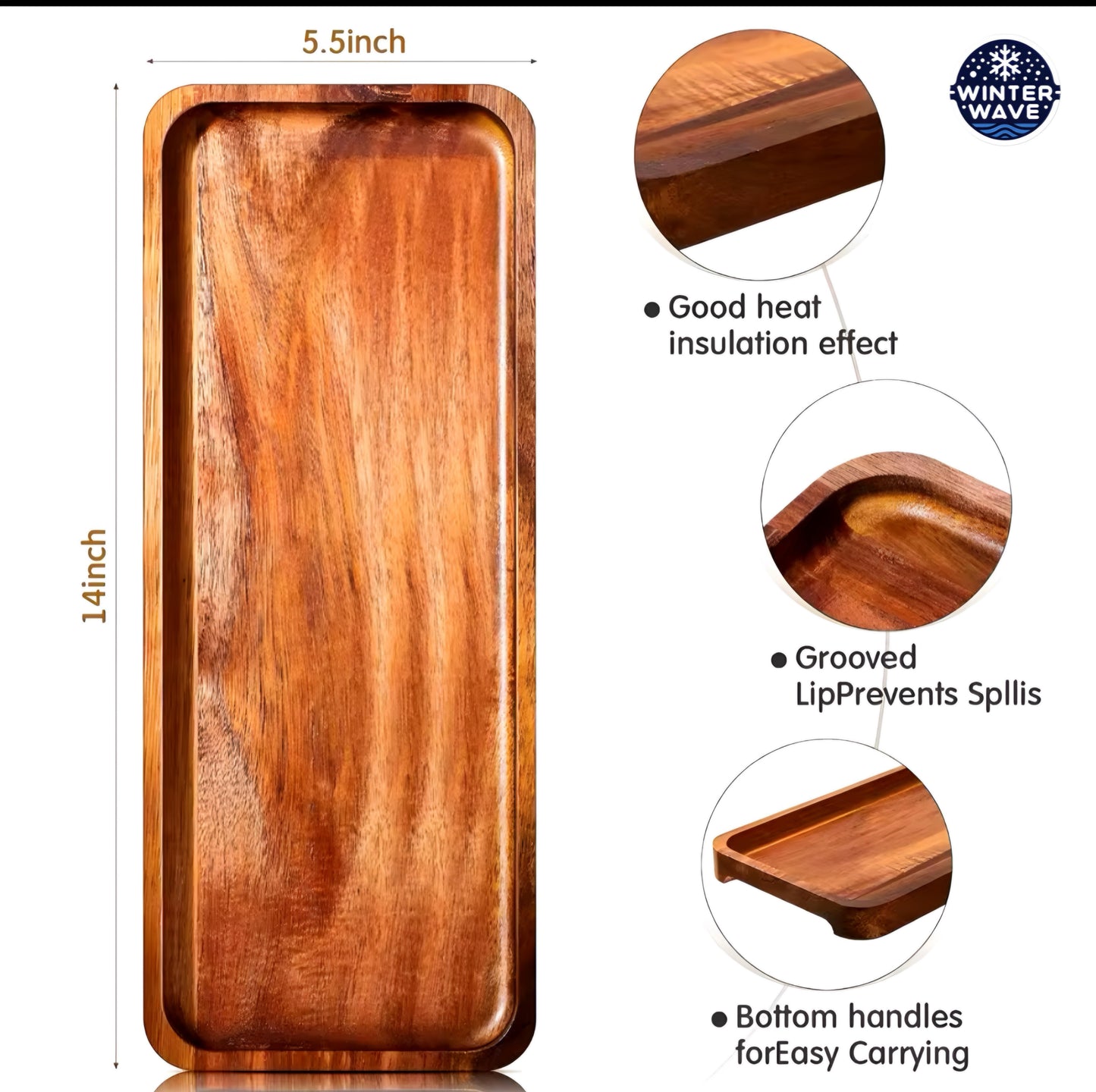 Serving Boards 8 PCS