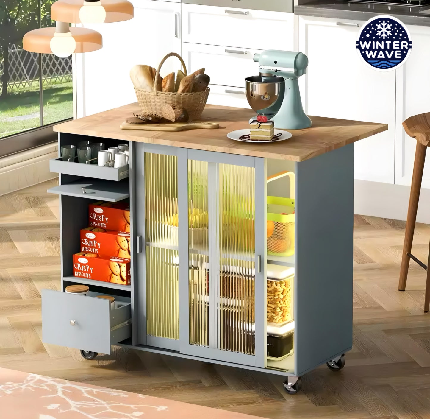 Luxury Kitchen Island Cart
