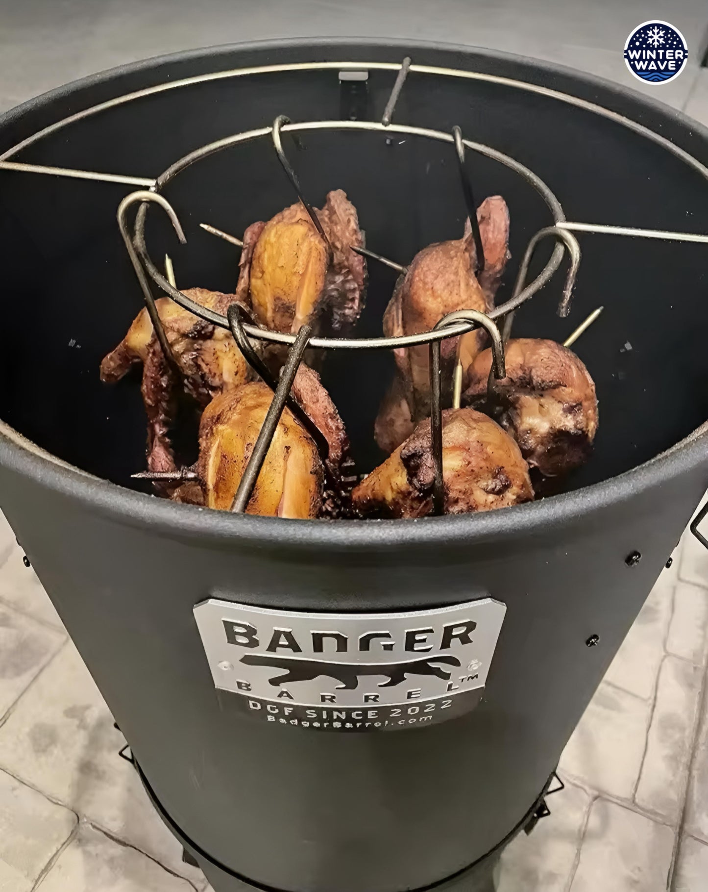 Drum Style Smoker