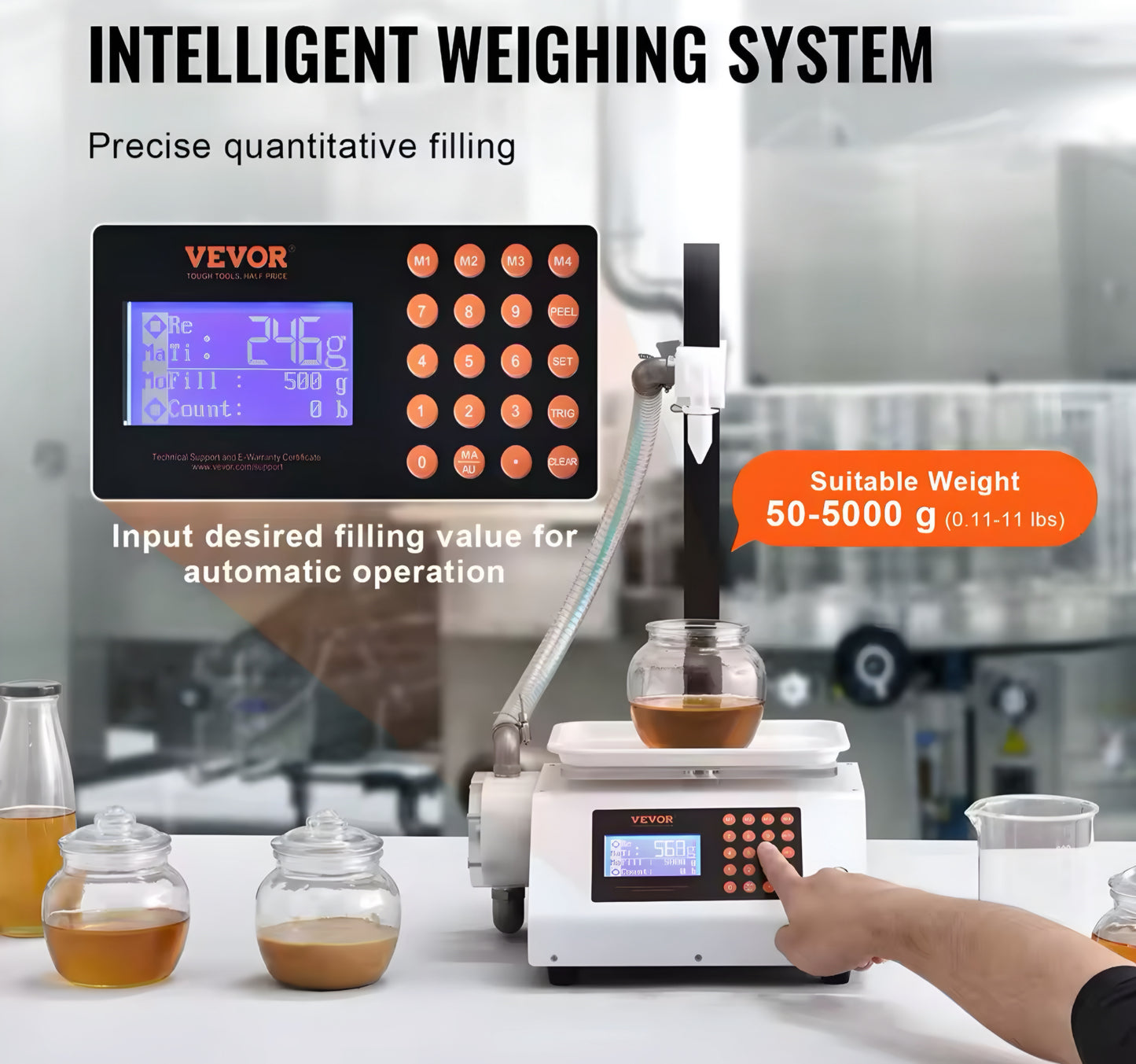 Liquid Honey Sauce Filling Machine