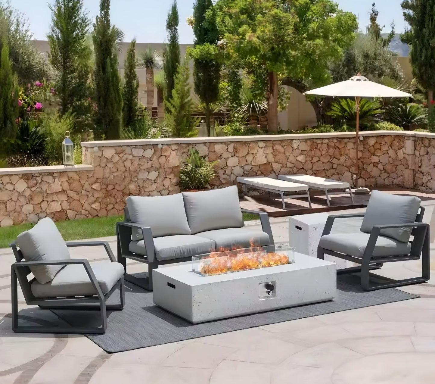 Propane Fire Pit Table