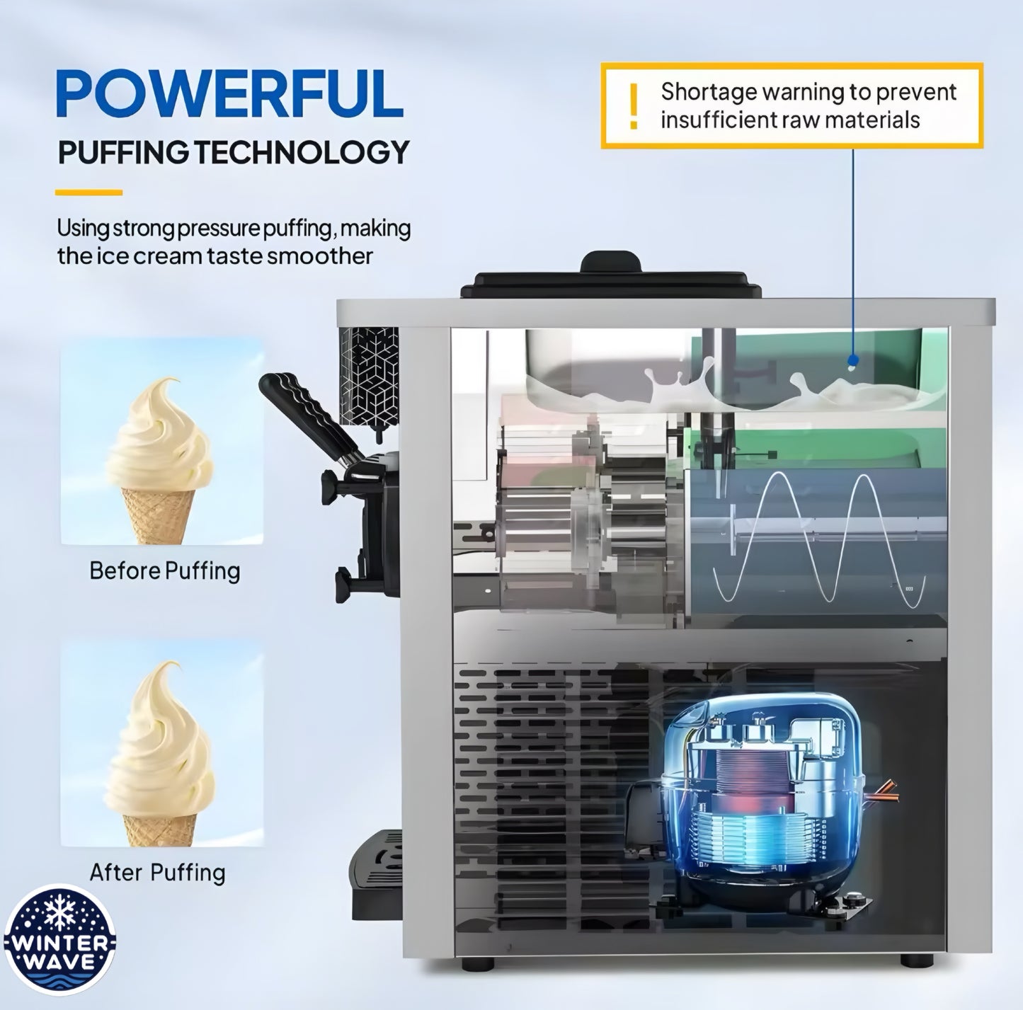 Commercial Ice Cream Maker Machine