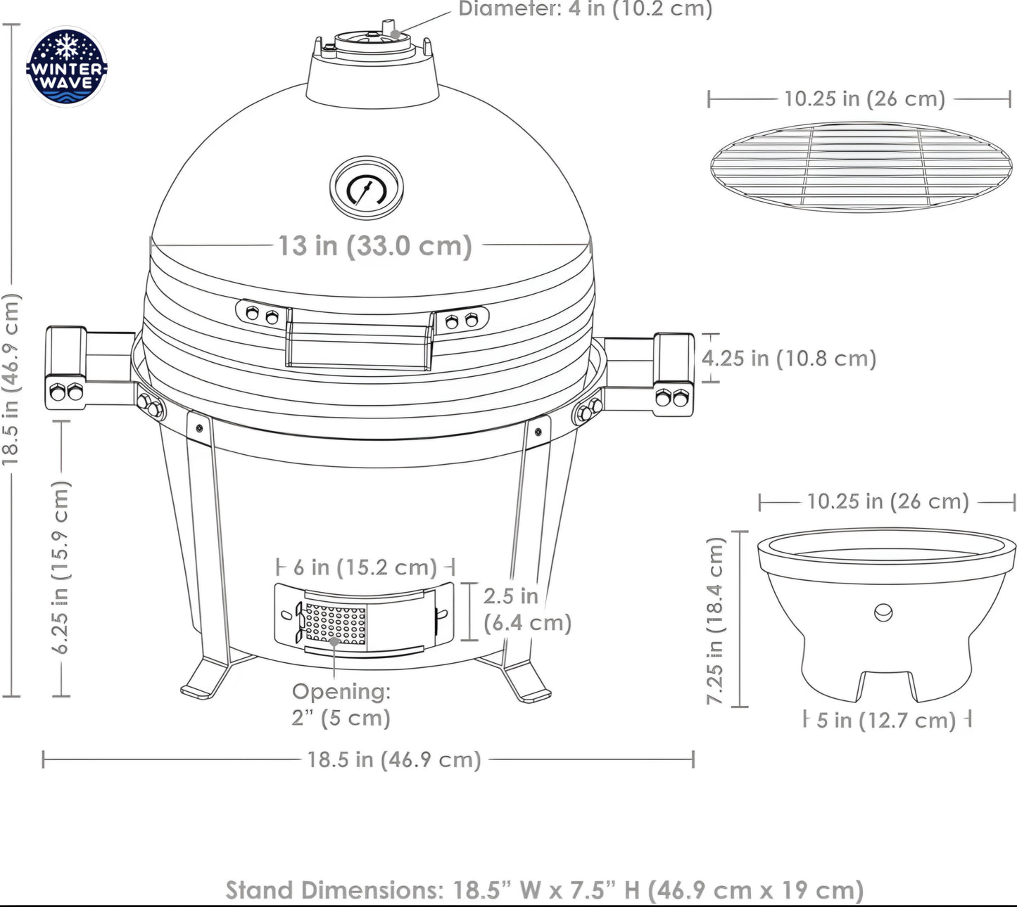 Kamado Grill
