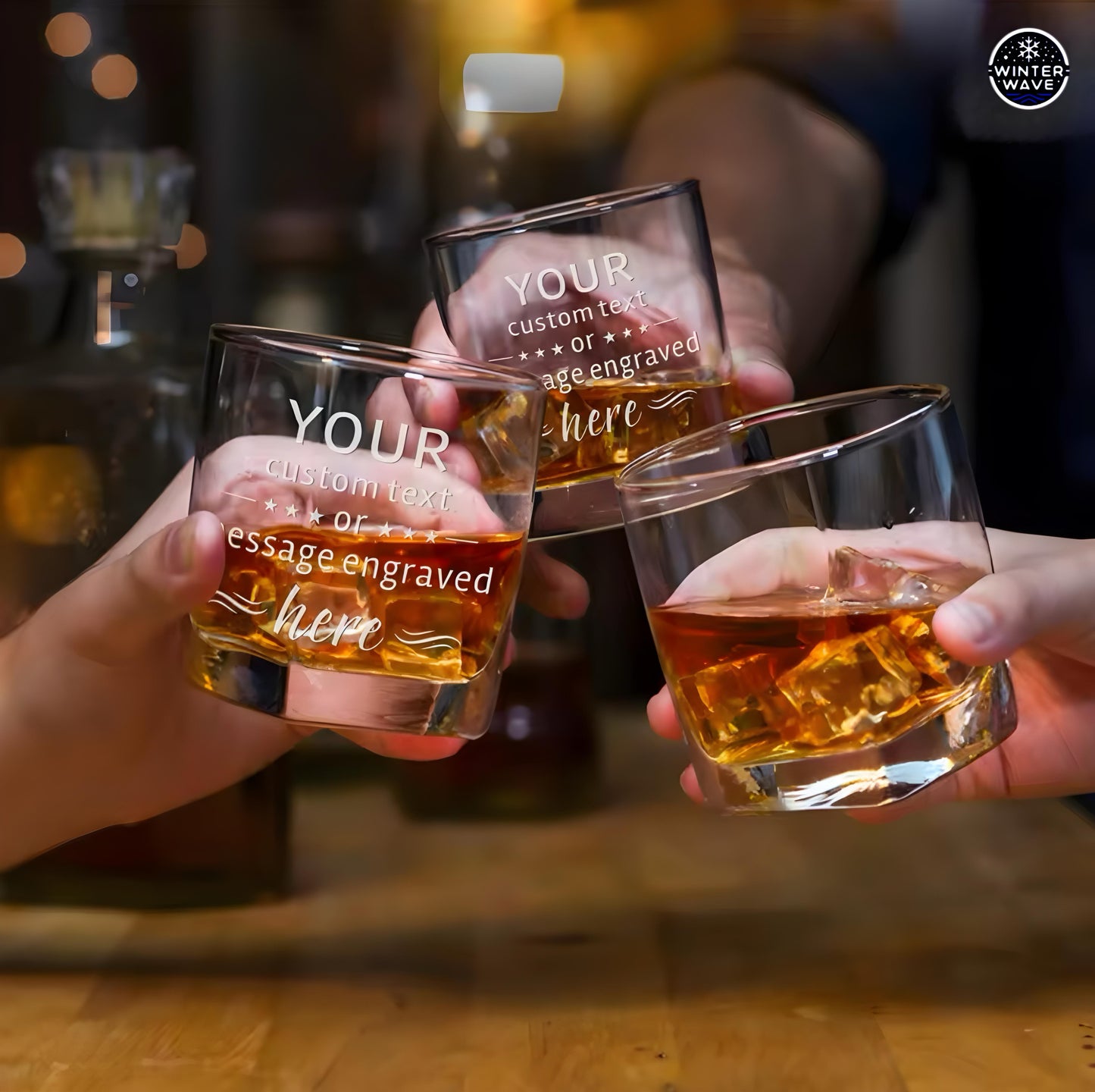 Customize Whiskey Glass