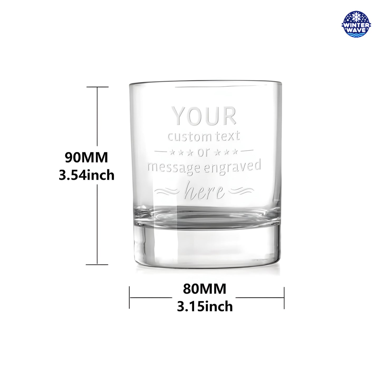 Customize Whiskey Glass