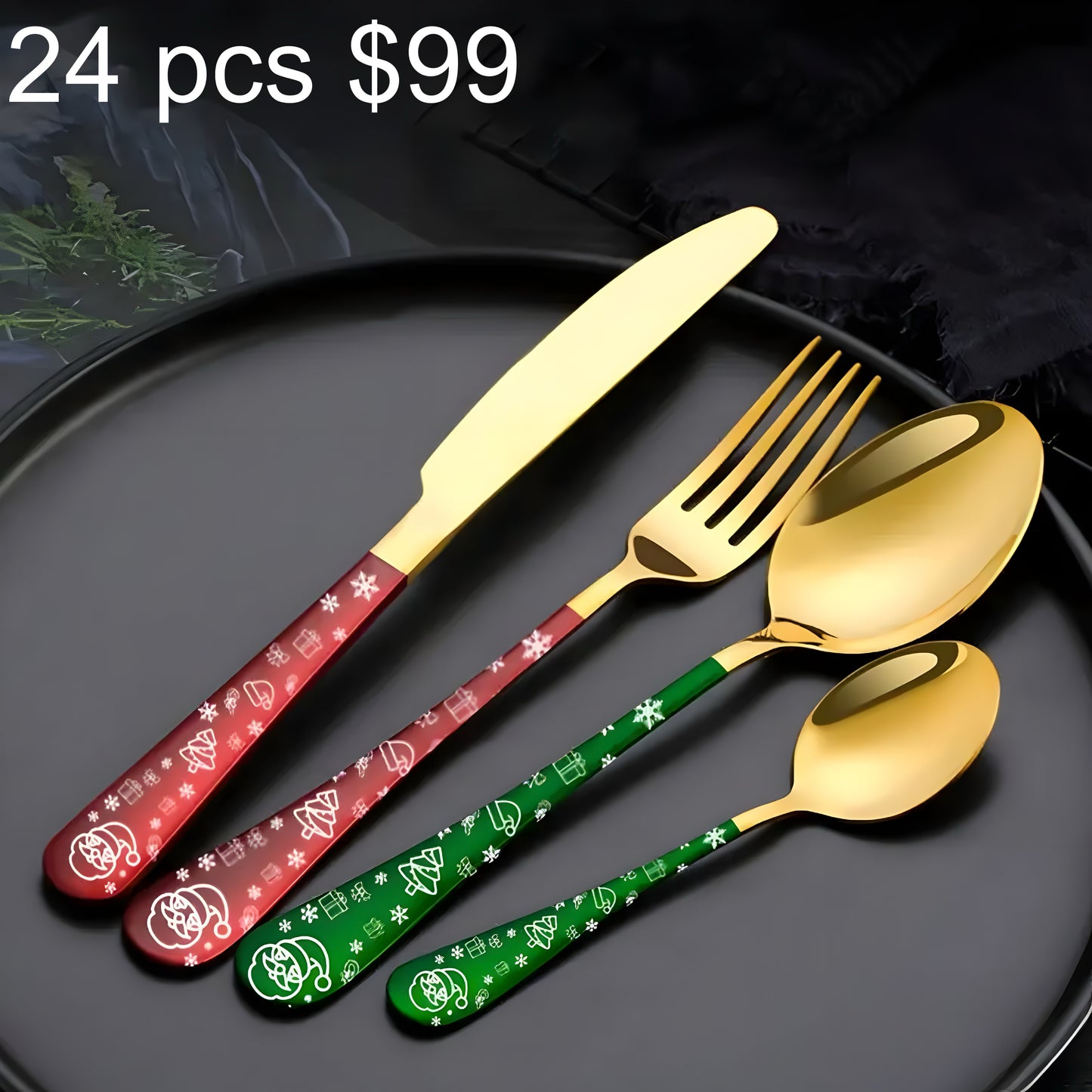 Christmas Cutlery