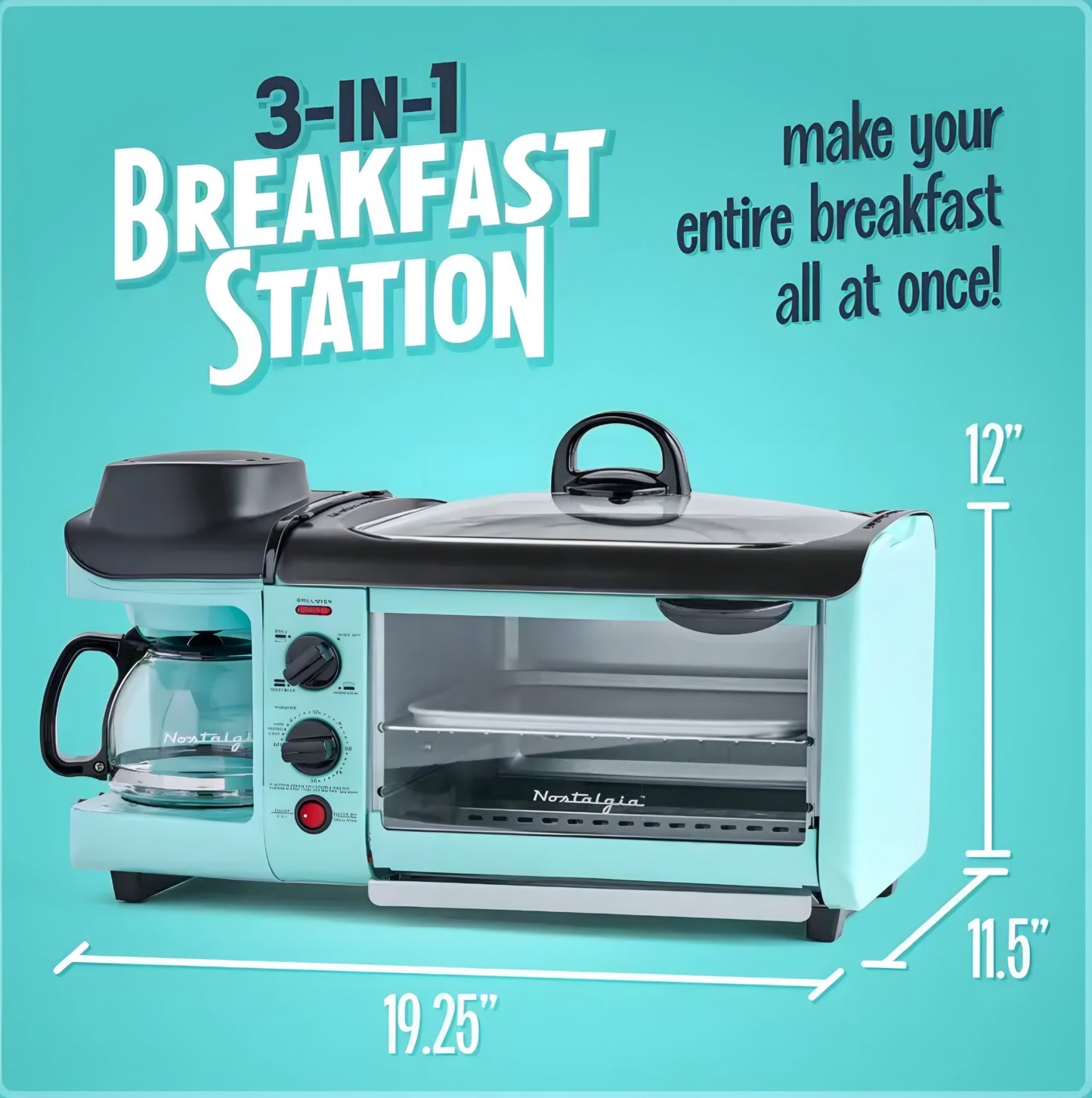 Retro Style Breakfast Maker Station