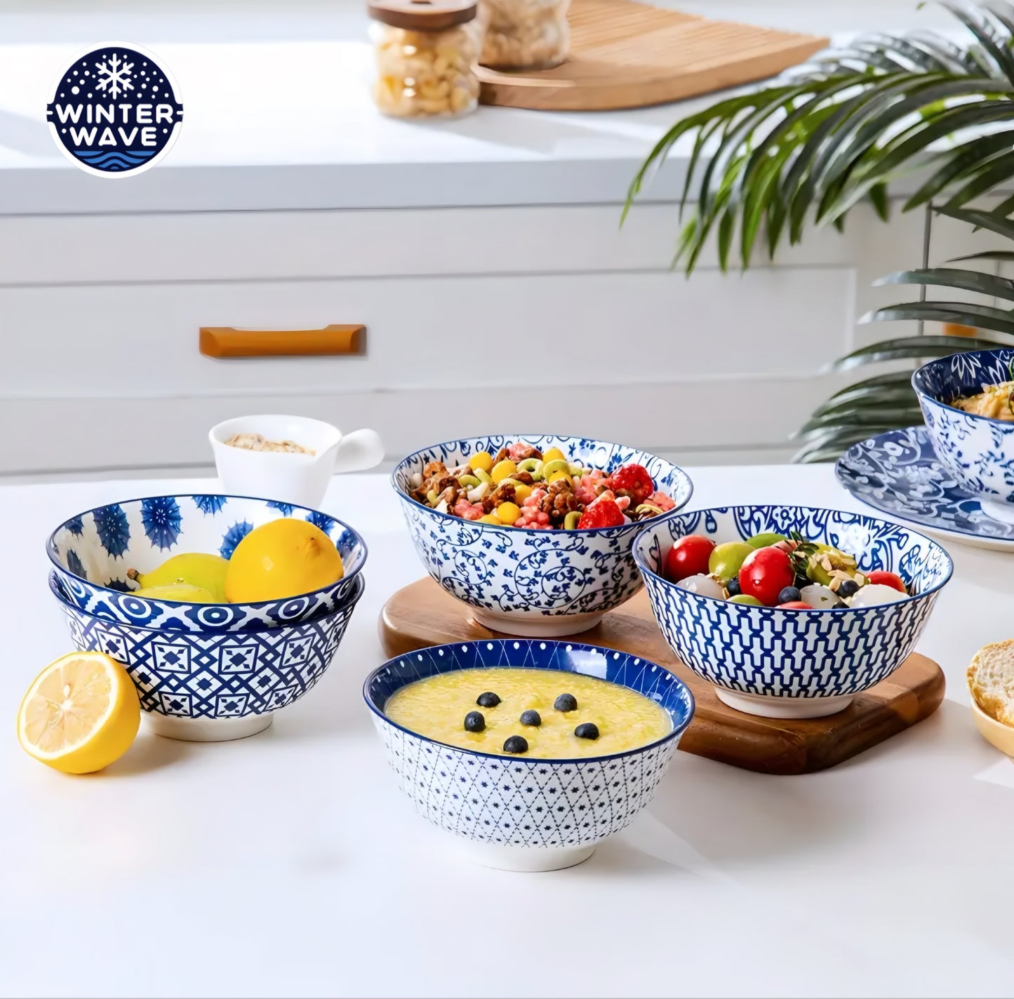 Vintage Ceramic Bowls 6 PCS