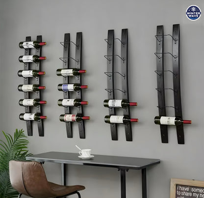 Wall Mounted Bottle Rack 4 PCS