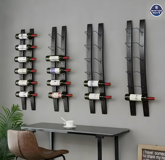 Wall Mounted Bottle Rack 4 PCS