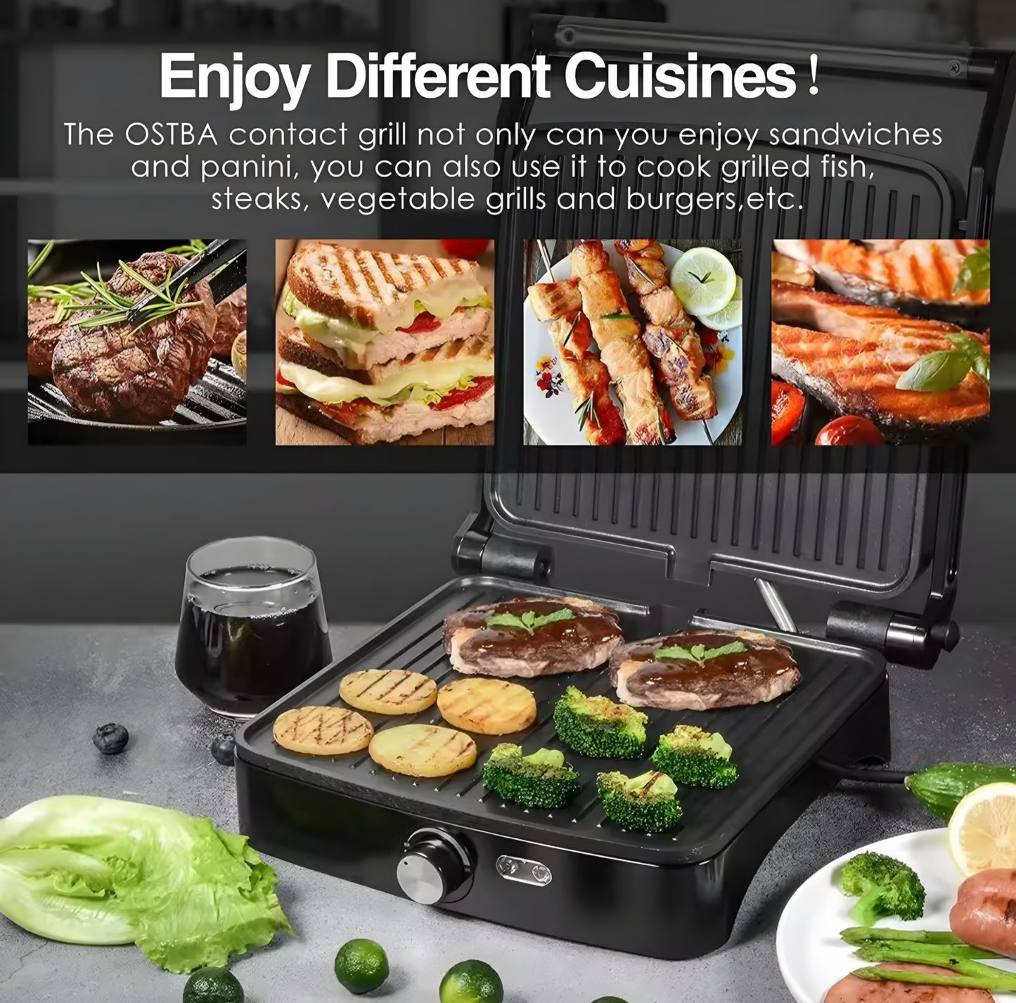 Panini Press Grill