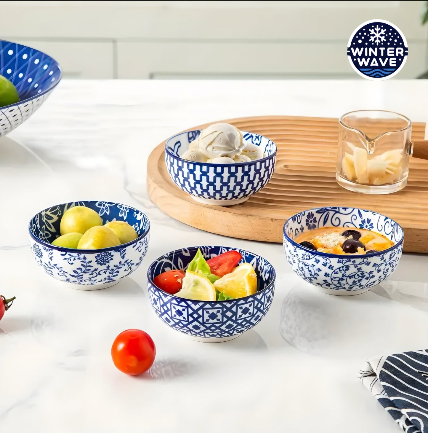 Vintage Ceramic Bowls 6 PCS