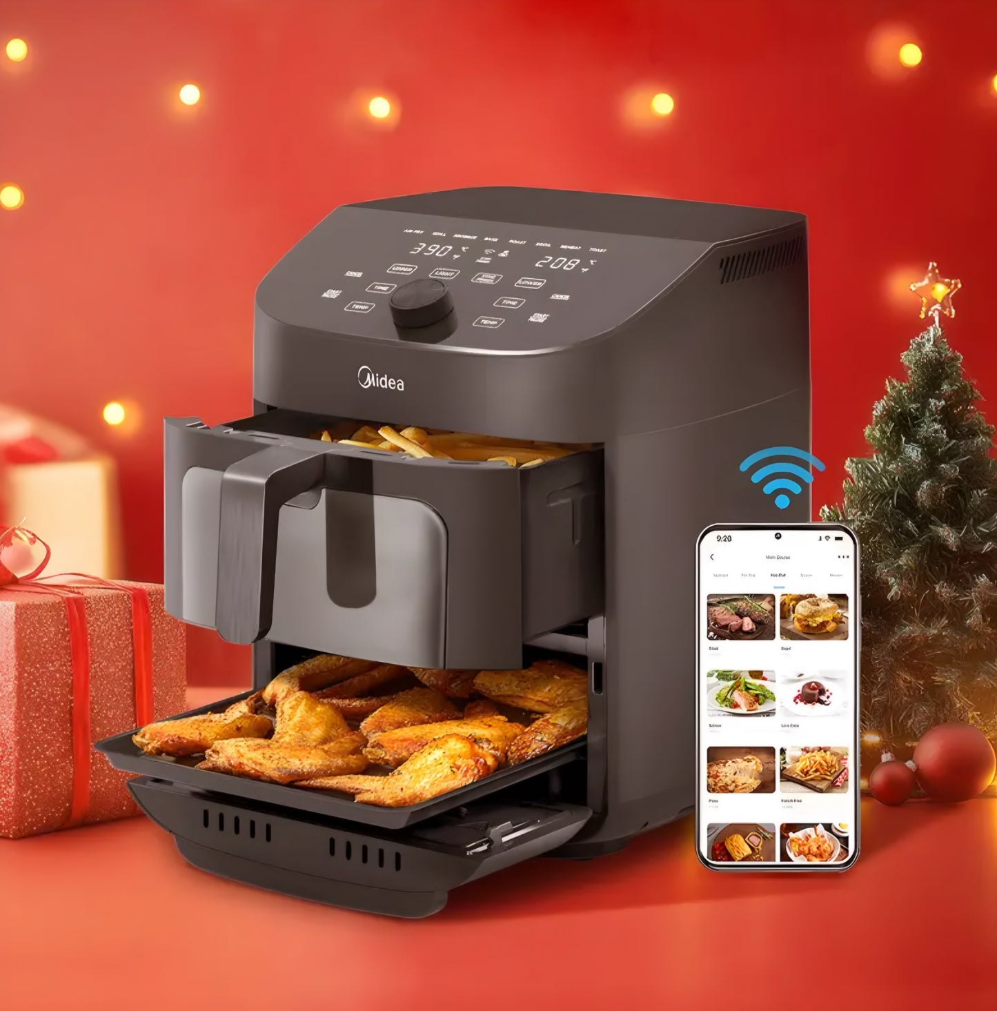 Clear Window Dual Air Fryer
