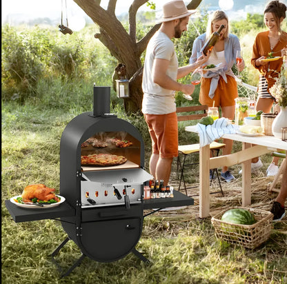 Outside Pizza Oven