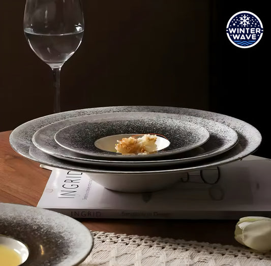 Luxury Ceramic Plates 4 PCS