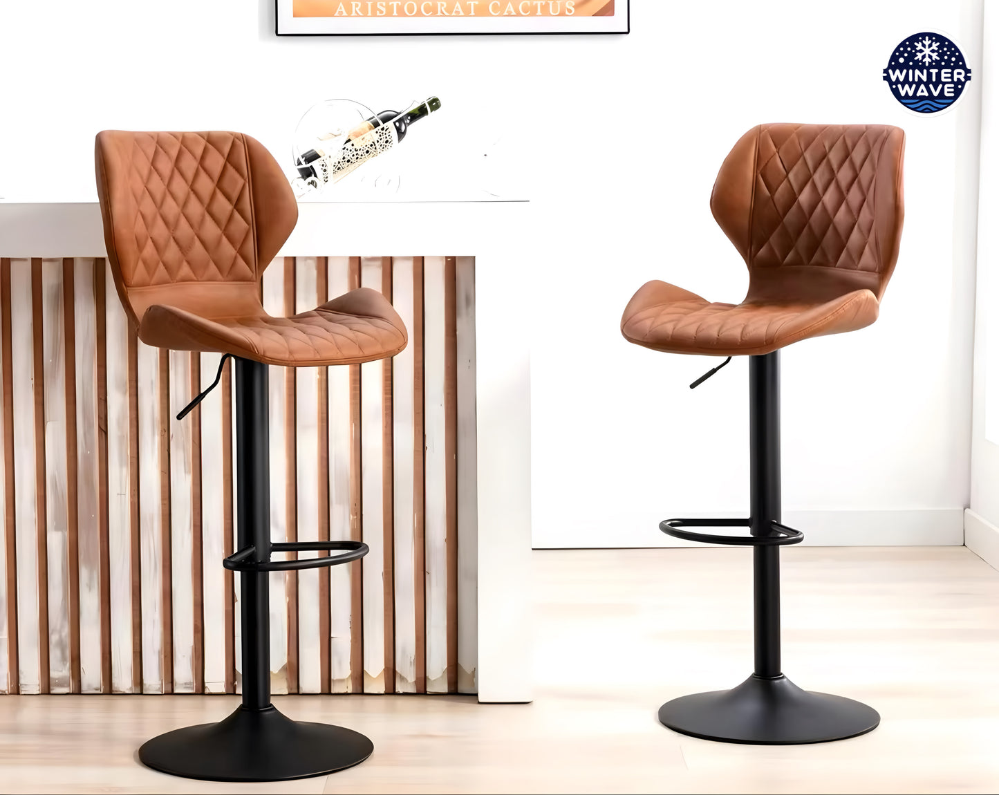 Luxury Bar Chairs 2 PCS
