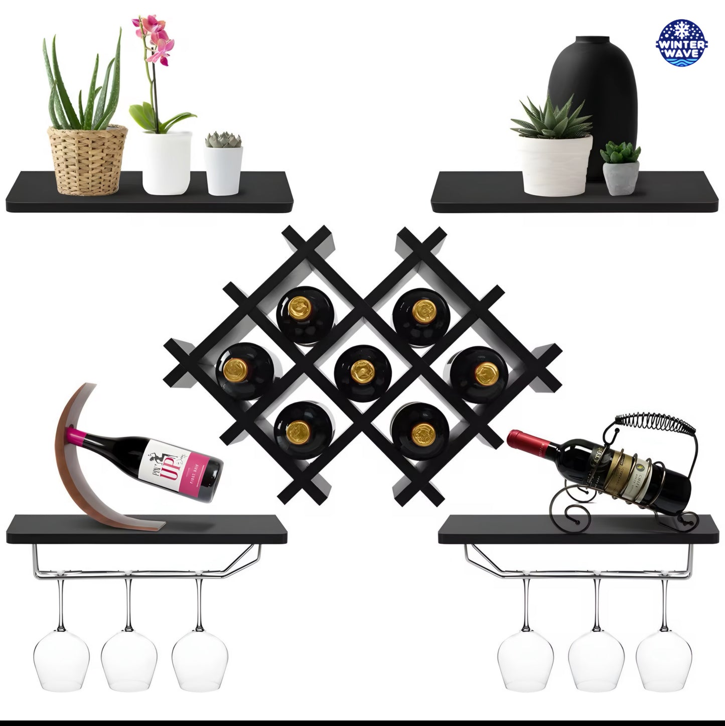 Wall Mounted Shelve Rack